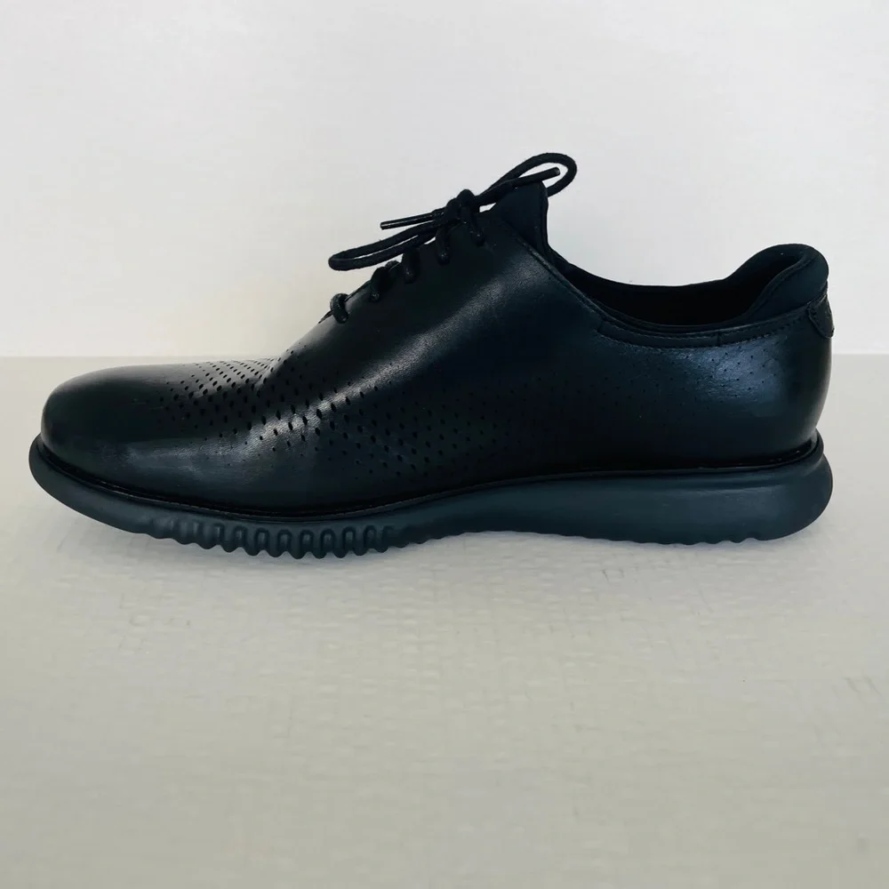 Cole Haan ZeroGrand LSR Wing Black Men's Shoes Size 12 W